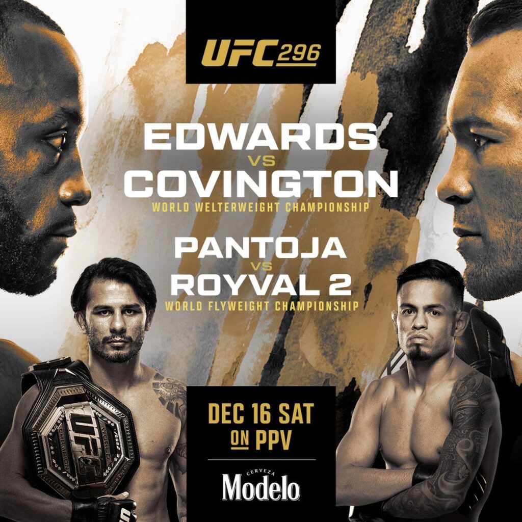 UFC 296 - early christmas featuring Leon Edwards and Colby Covington