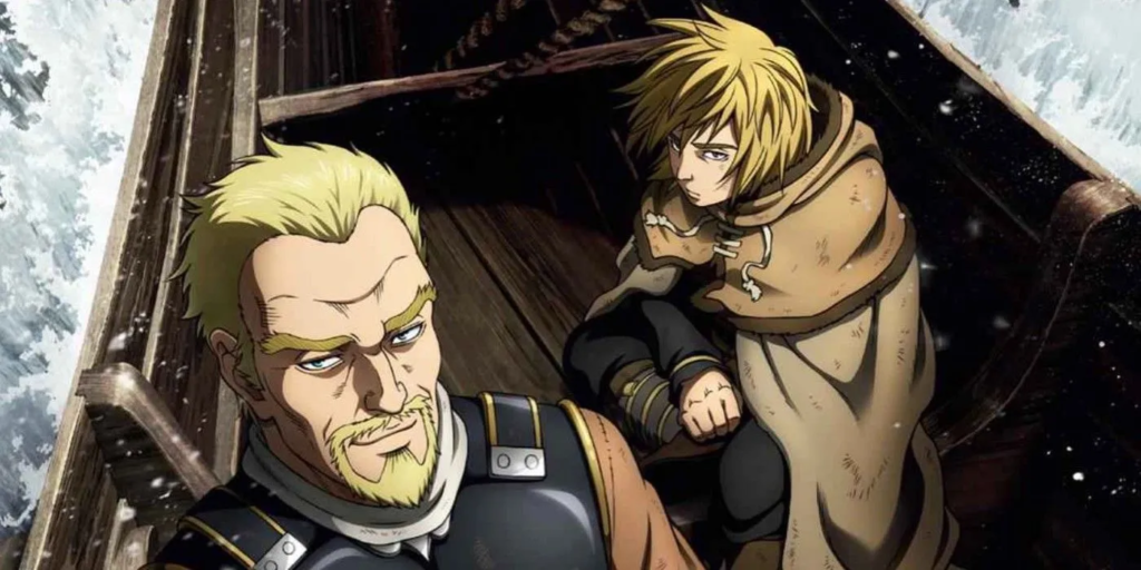 Vinland saga - Askeladd and Thorfinn sailing