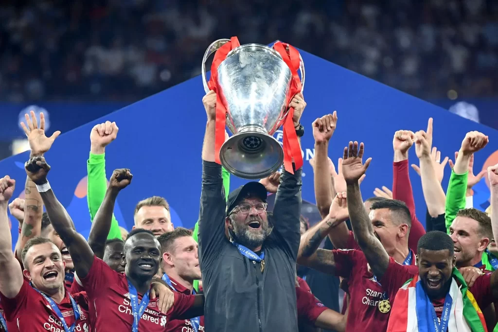 Liverpool's UCL celebrations led by Klopp